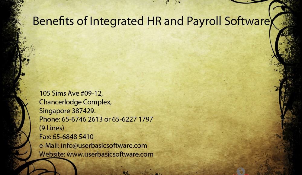 Benefits of Integrated HR and Payroll Software